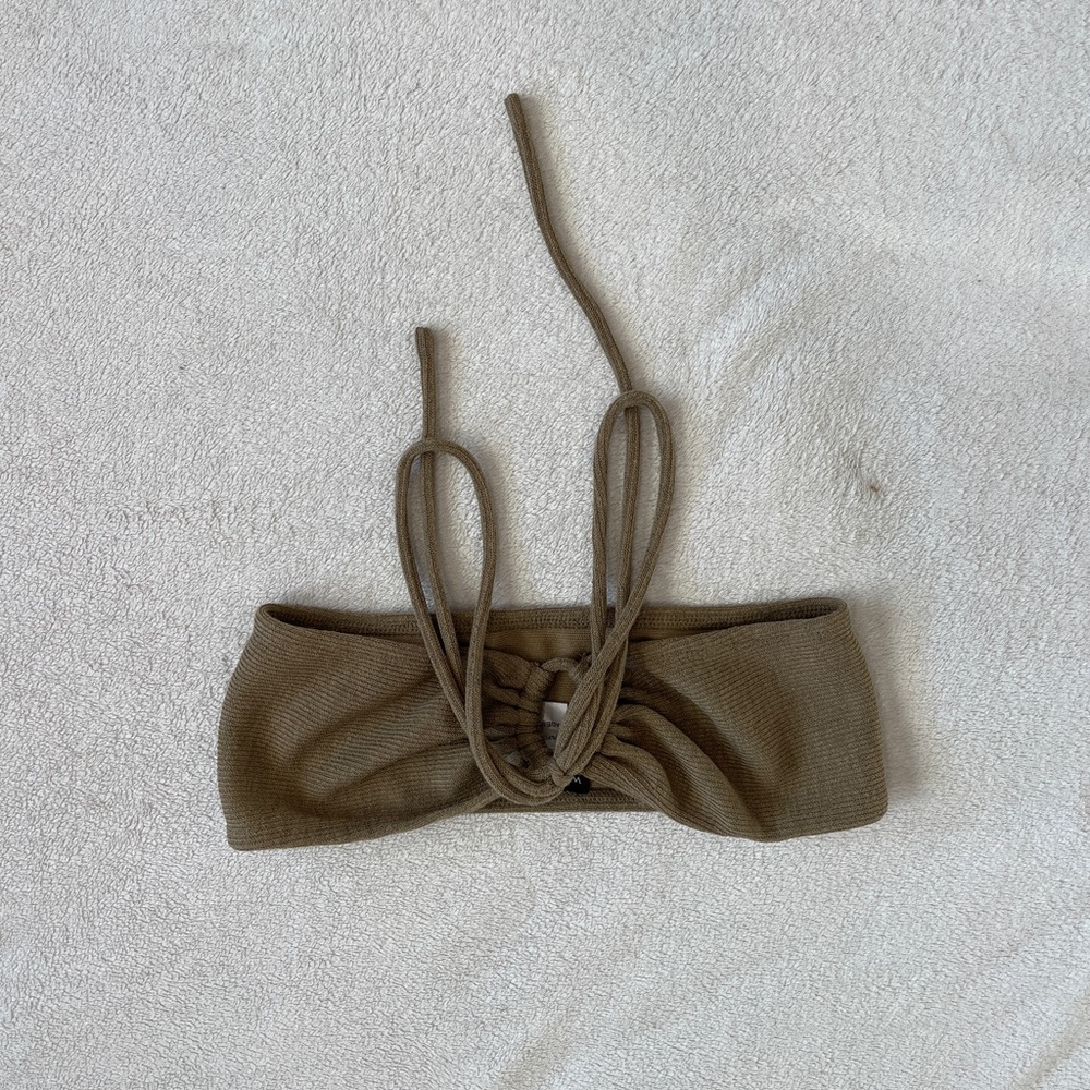 White Fox strapless top